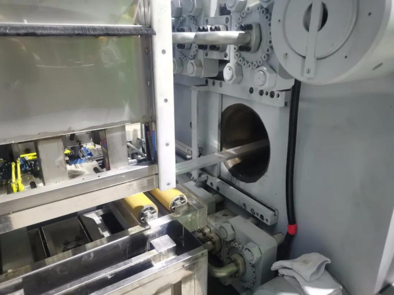 江苏9888拉斯维加斯二期仅用【92天】新上的2000吨全自动挤压出产线正式出料